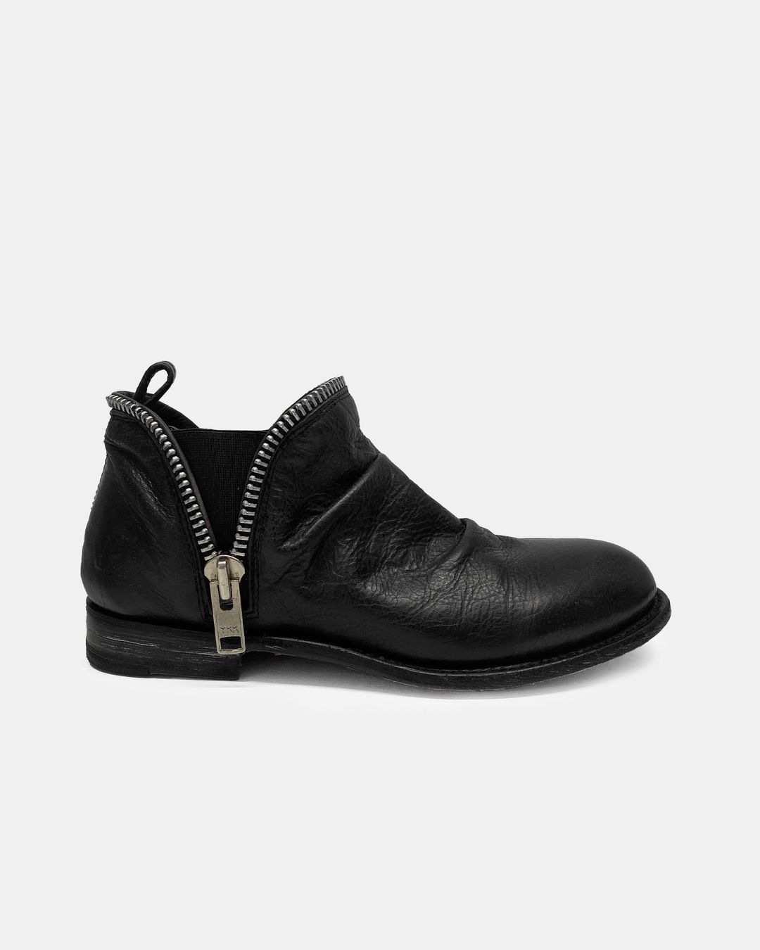 John Fluevog 1990s Zip Leather Shoes Black by John Fluevog in size EU 39 from SHOES category