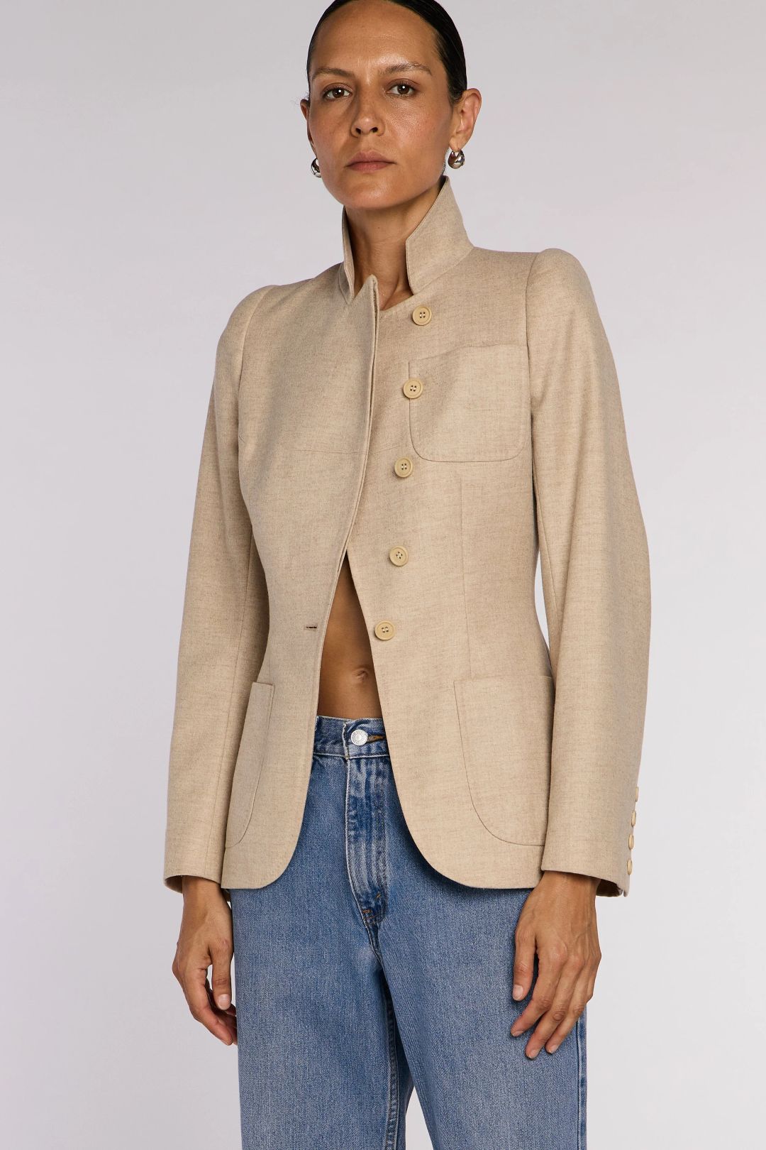 Alexander McQueen A/W 2000 "Eshu" Jacket by ALEXANDER MCQUEEN in size IT 40 from COATS & JACKETS category