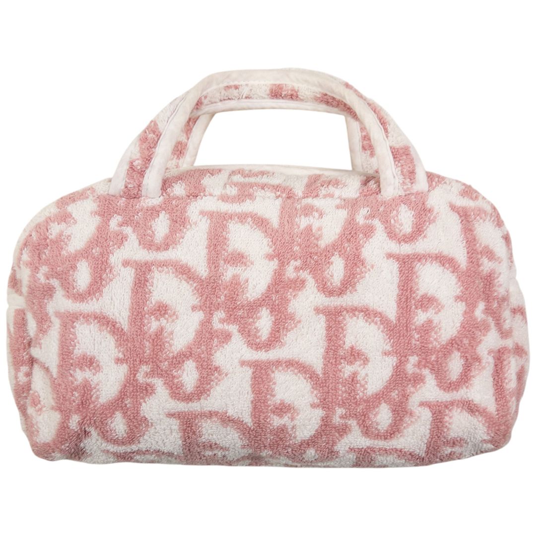 Vintage Dior Monogram Terry Cloth Handbag by DIOR in size ONE SIZE from BAGS category