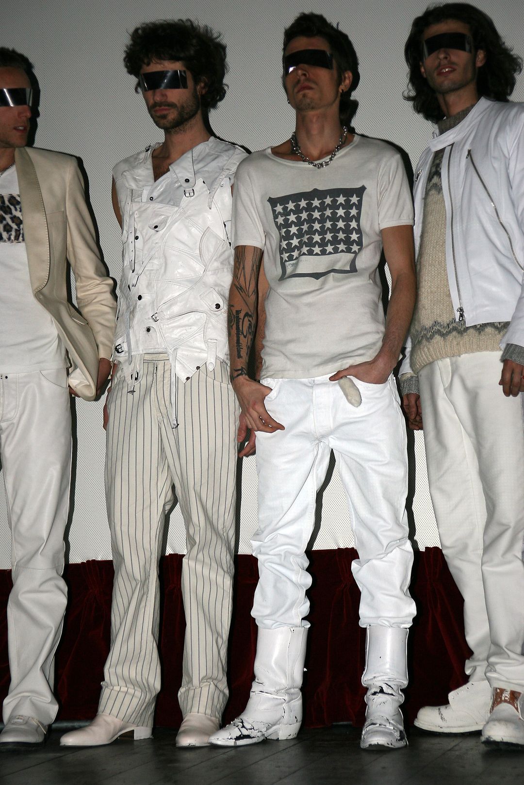 FW06 Pinstripe Denim by MAISON MARGIELA in size W29 from DENIM category