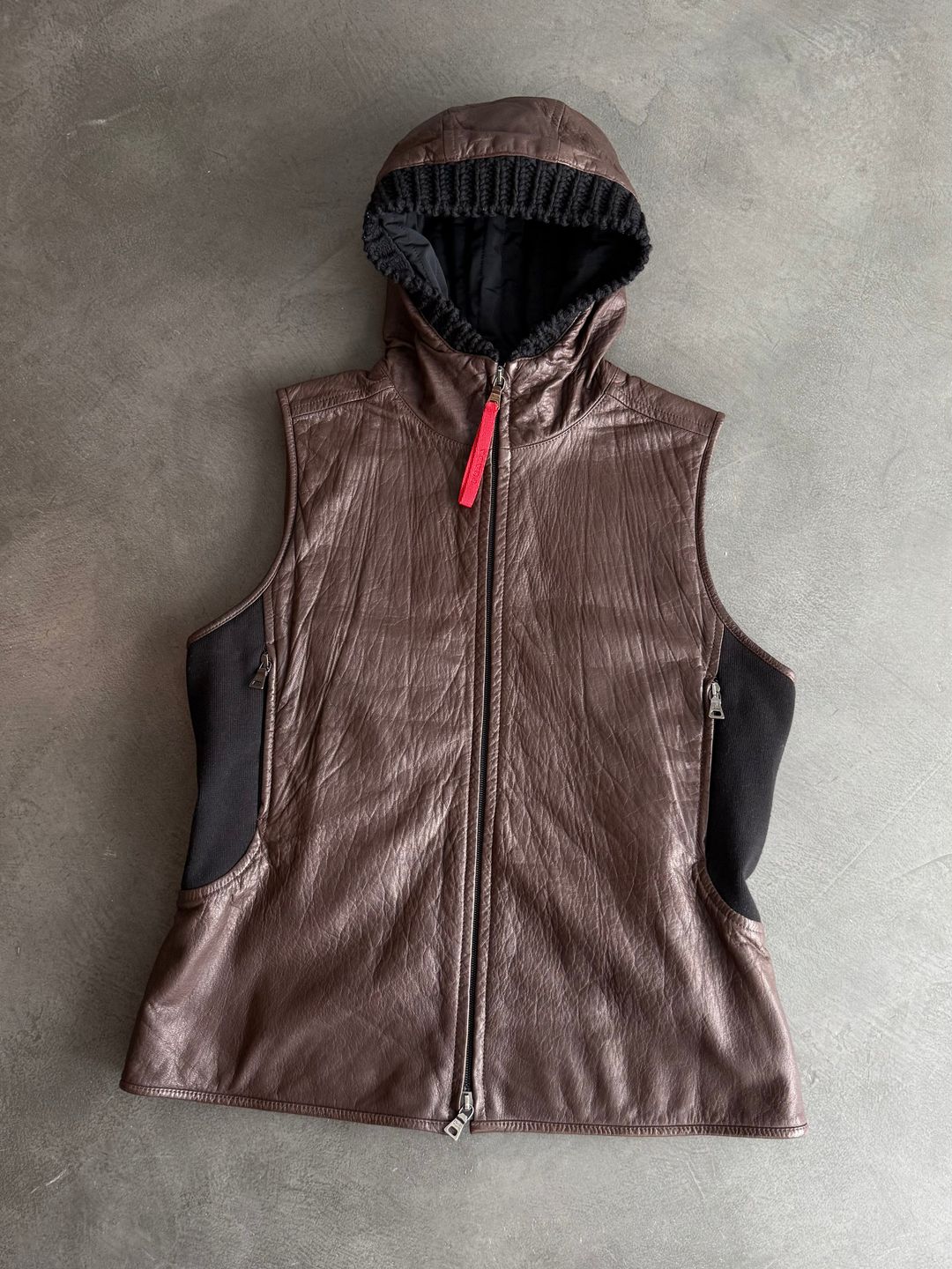 Prada Sport Leather Vest by PRADA in size L from COATS & JACKETS category