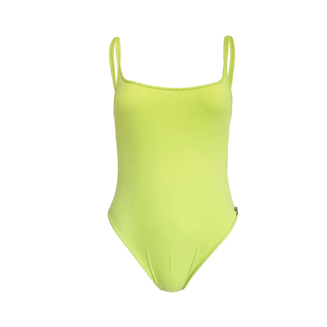 Moschino Lime Hardware Swimsuit by MOSCHINO in size M from SWIMSUITS category