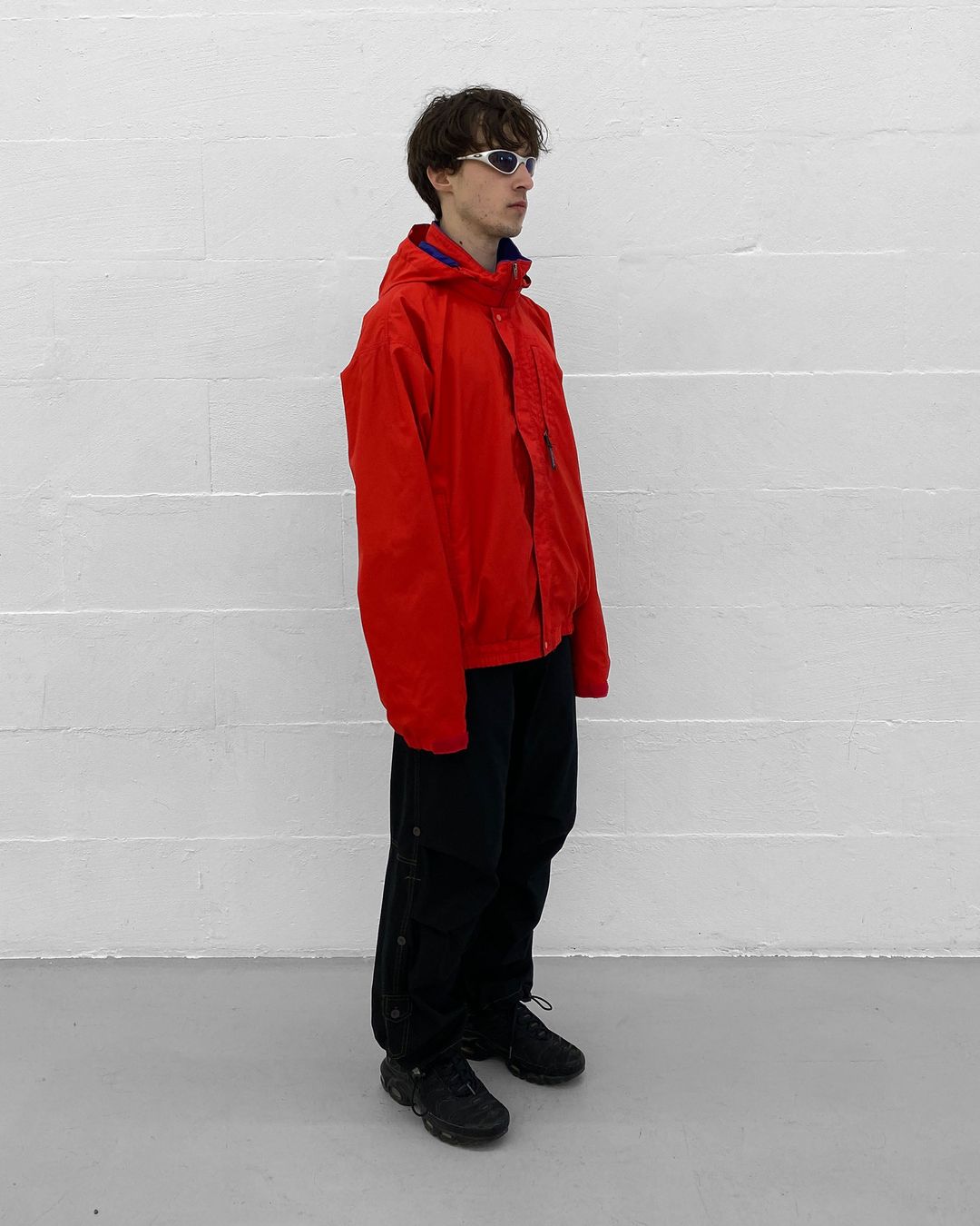 Patagonia SS1993 Made in USA Ripstop Hooded Jacket Red by Patagonia in size L from COATS & JACKETS category