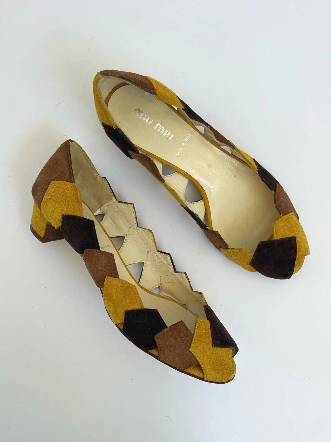 MIU MIU GEOMETRIC MULES by MIU MIU in size EU 37 from SHOES category