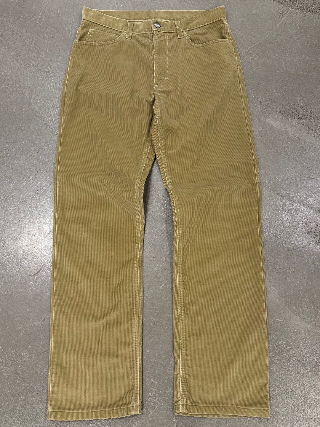 2000s Loro Piana corduroy straight leg pants by LORO PIANA in size W30 from TROUSERS category