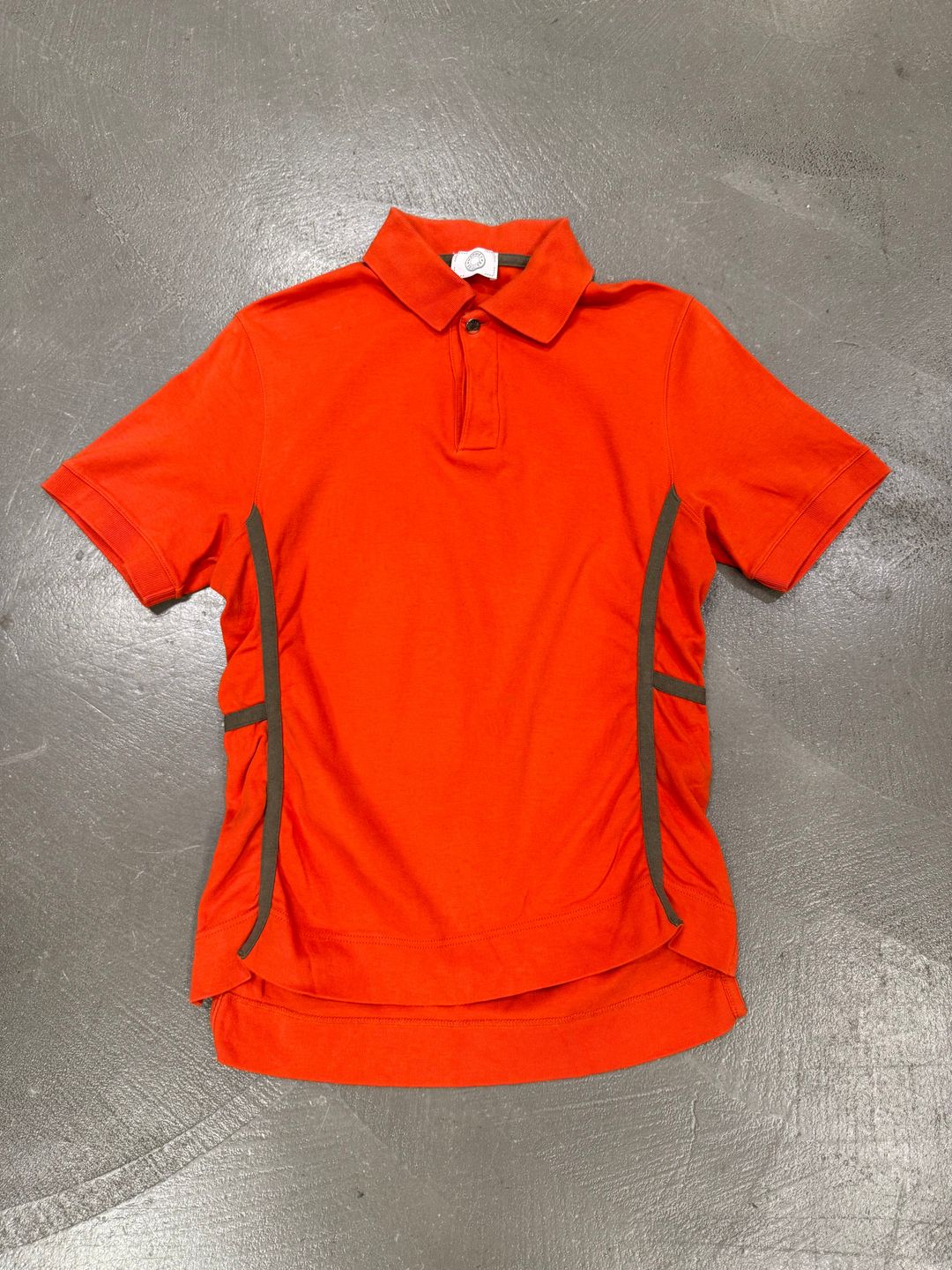 Hermès paneled polo shirt by HERMÈS in size S from TOPS category