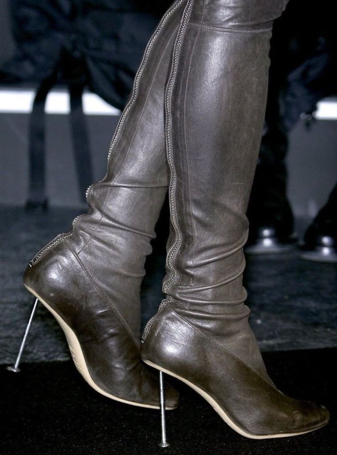 Maison Martin Margiela FW 2008 nail ankle boots by MAISON MARGIELA in size EU 37 from SHOES category