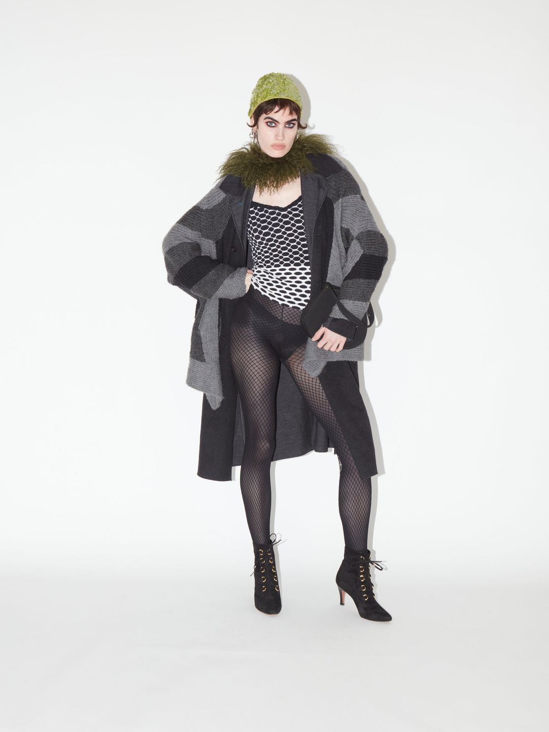 ktz x richard torry s/s2009 chunky knit cardigan by ktz x richard torry in size M from KNITWEAR category