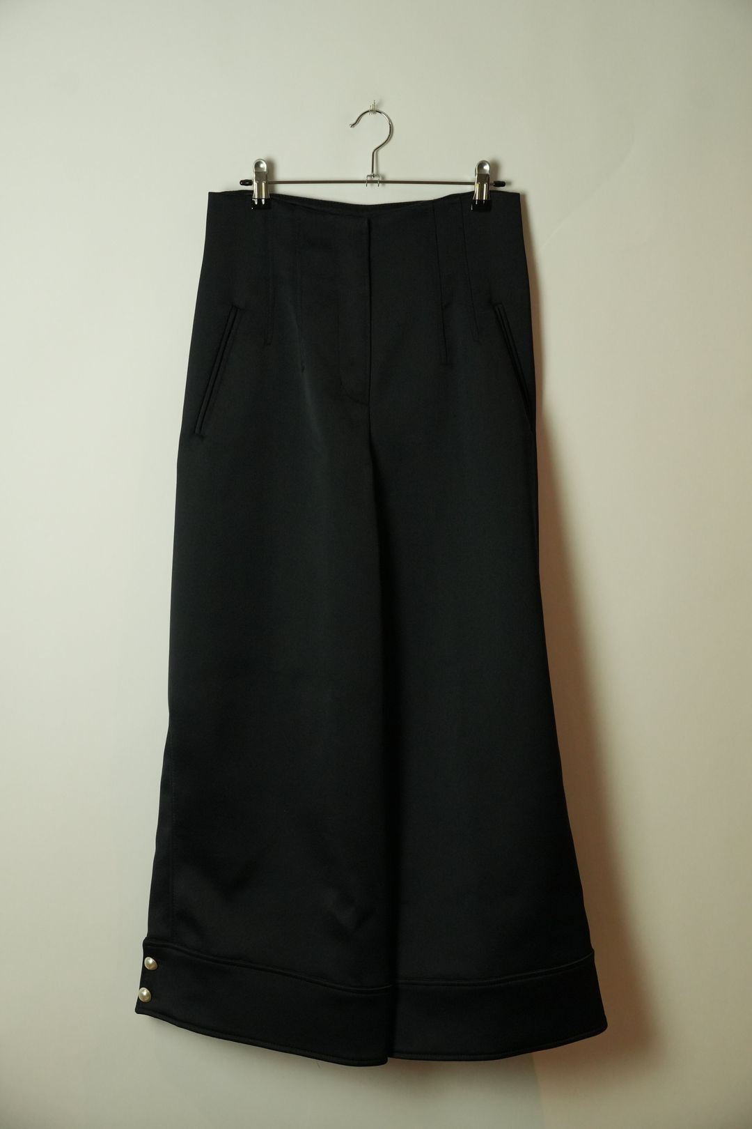 3.1 Phillip Lim Wide Leg Snap Button Hem High Waist Pants by 3.1 PHILLIP LIM in size AU/UK 8 from TROUSERS category