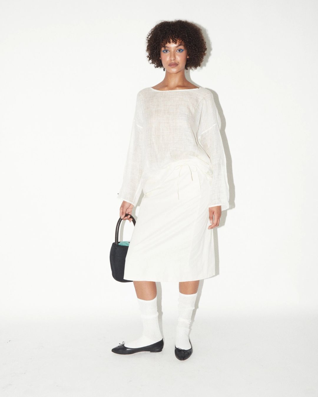 Album Di Famiglia linen top by Album Di Famiglia in size ONE SIZE from TOPS category