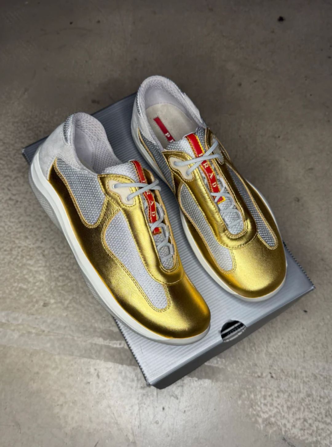 2006 Prada Americas Cup Trainers by PRADA in size EU 38 from SHOES category