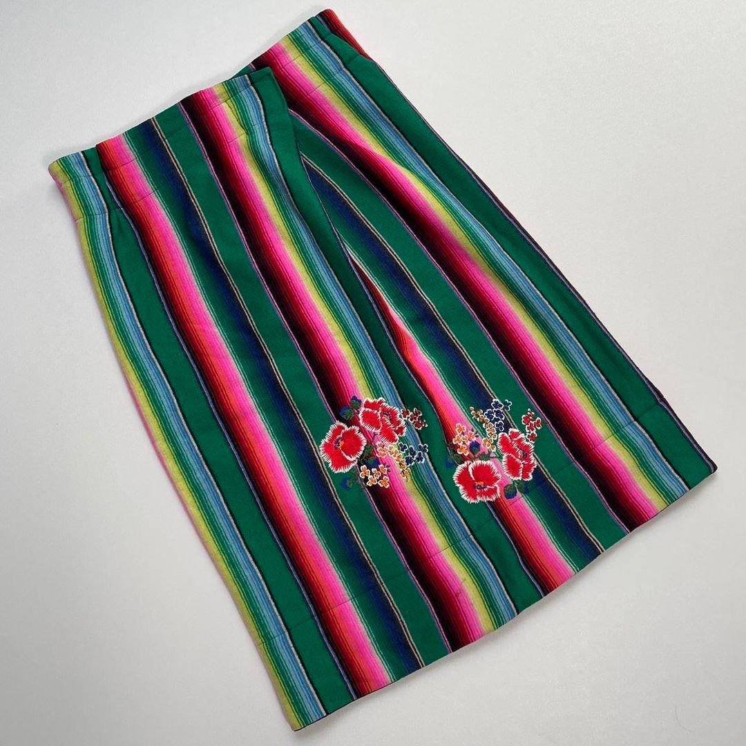 f/w1999 Zucca multicolour wool skirt by Zucca in size ONE SIZE from SKIRTS category