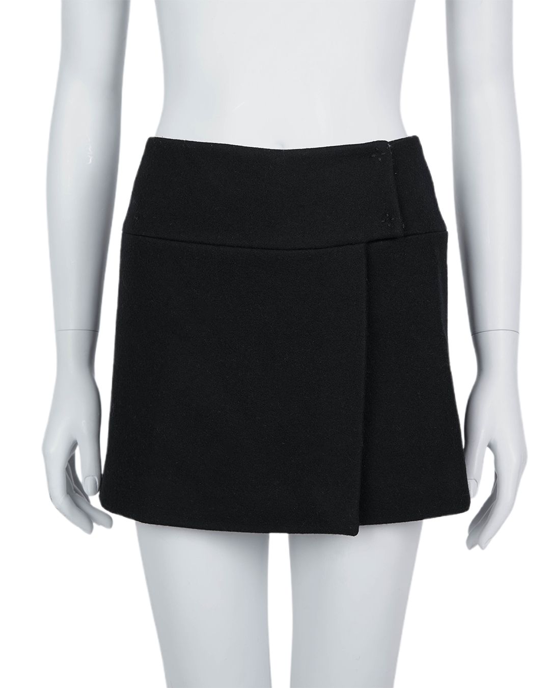 Miu Miu F/W1998 Mini Wool Skirt by MIU MIU in size ONE SIZE from SKIRTS category