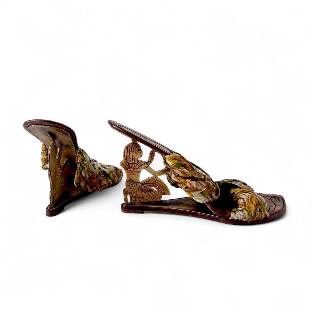 Italian Vintage Wedge Heels by Italian Vintage in size IT 39 from SHOES category