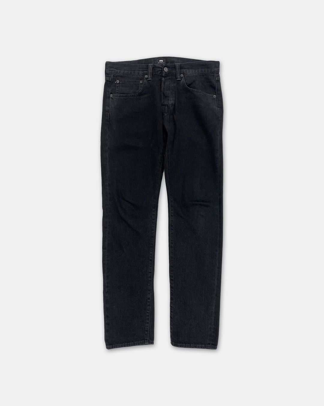 Edwin 2020s Regular Tapered Selvedge Denim Black by Edwin in size W31 from DENIM category