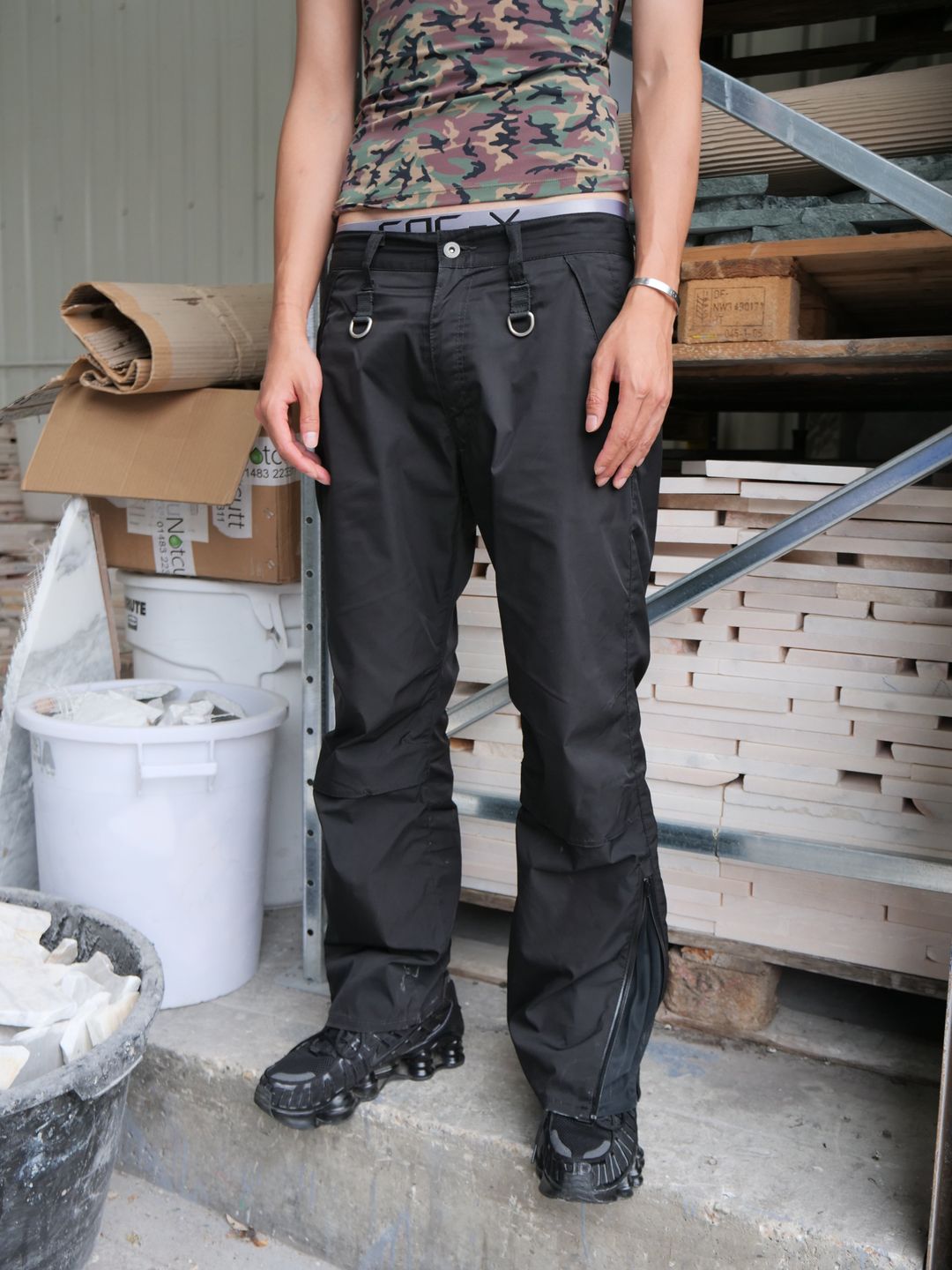 Multi Pocket Technical Trousers (2004) by JUNYA WATANABE COMME DES GARCONS in size ONE SIZE from COATS & JACKETS category