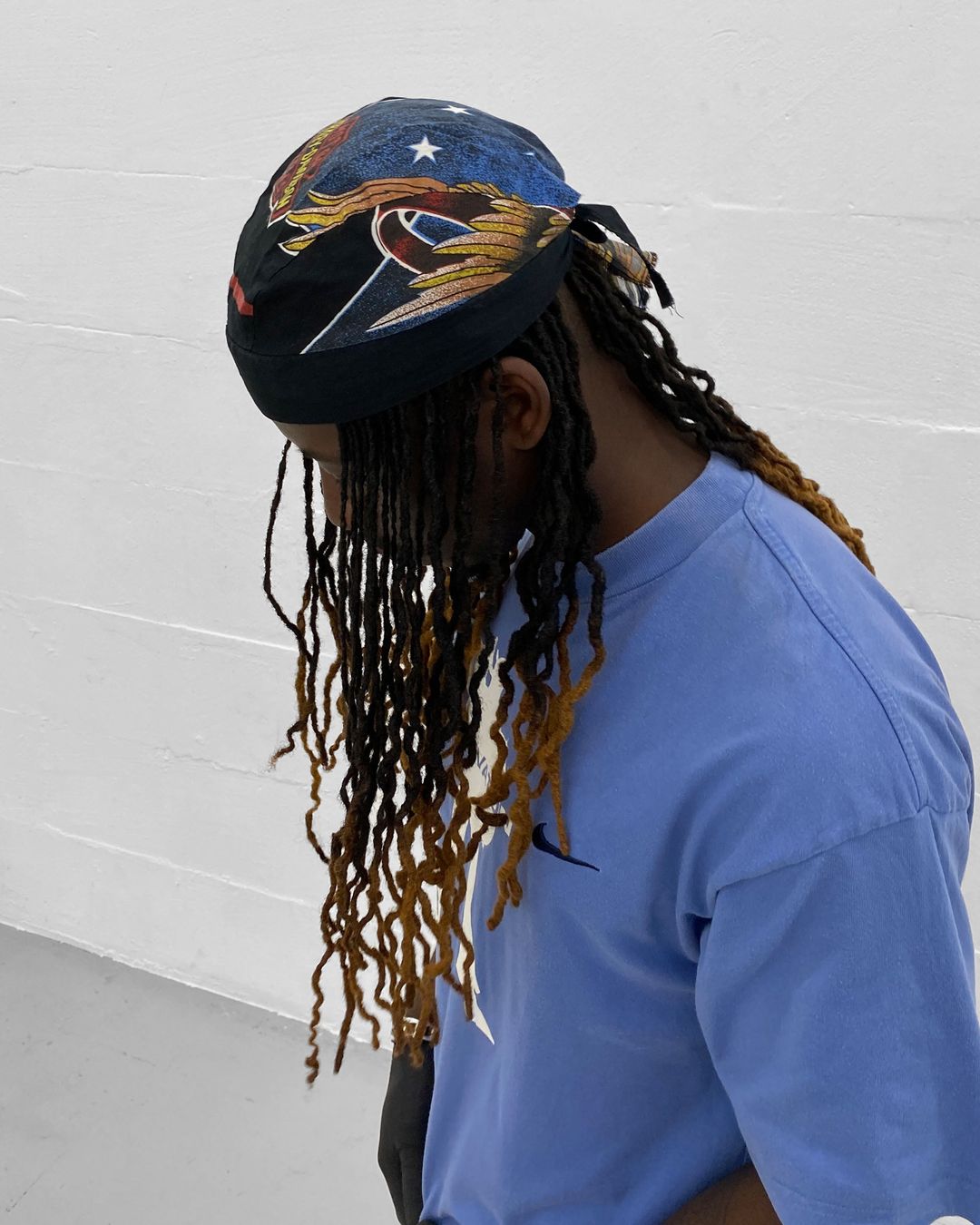 Harley Davidson 1990s Doo-Rag Cloth Black by Harley Davidson in size ONE SIZE from ACCESSORIES category