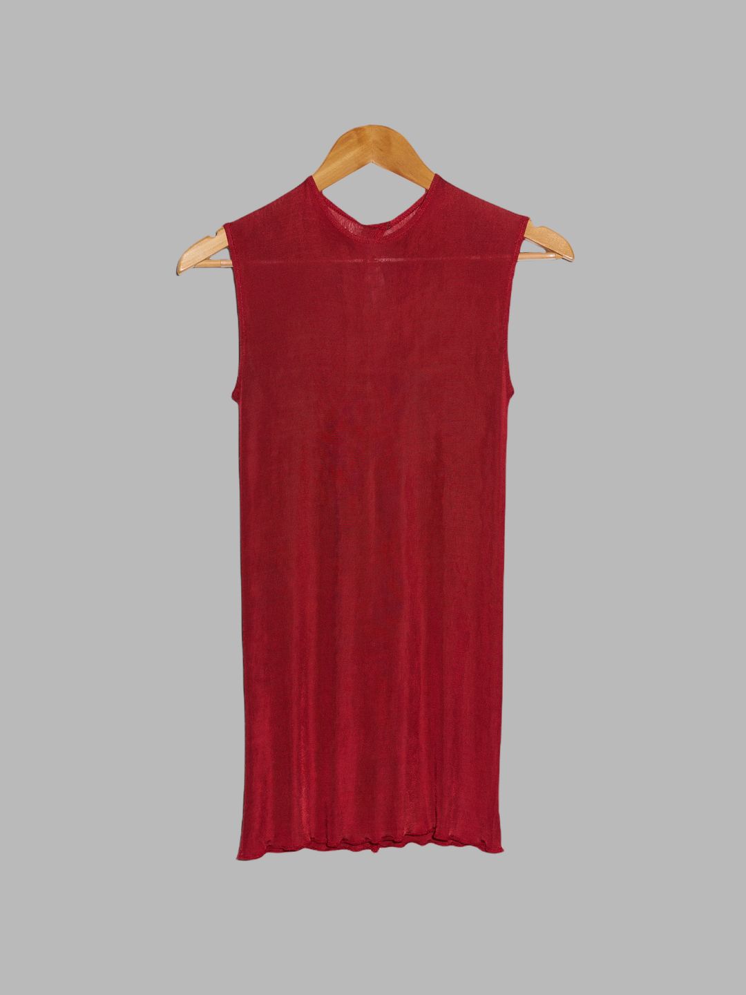 Jean Colonna shiny red sleeveless top with open back detail - S by Jean Colonna in size XS from TOPS category