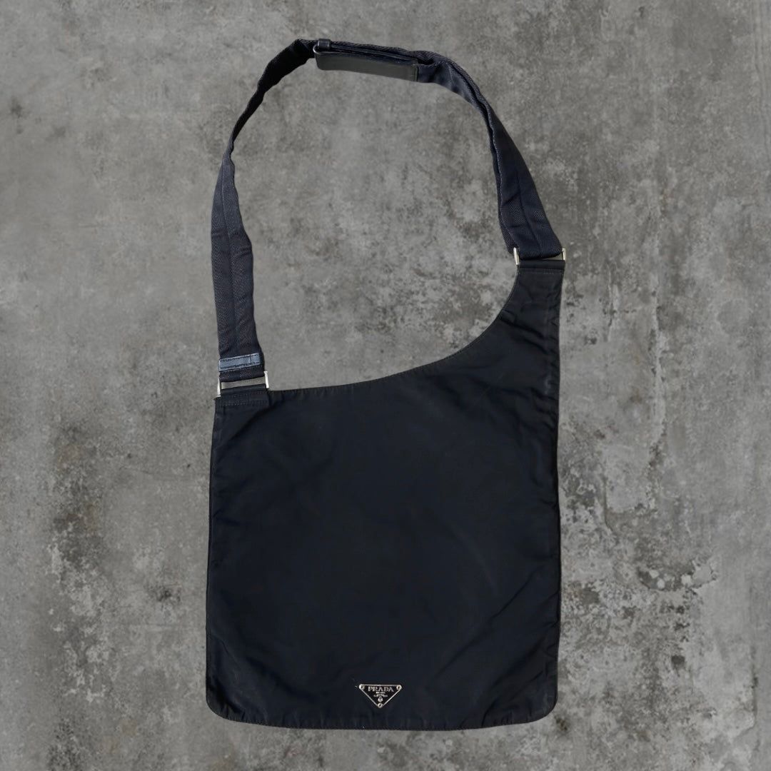 PRADA NYLON CROSS BODY SIDE BAG by PRADA in size ONE SIZE from BAGS category