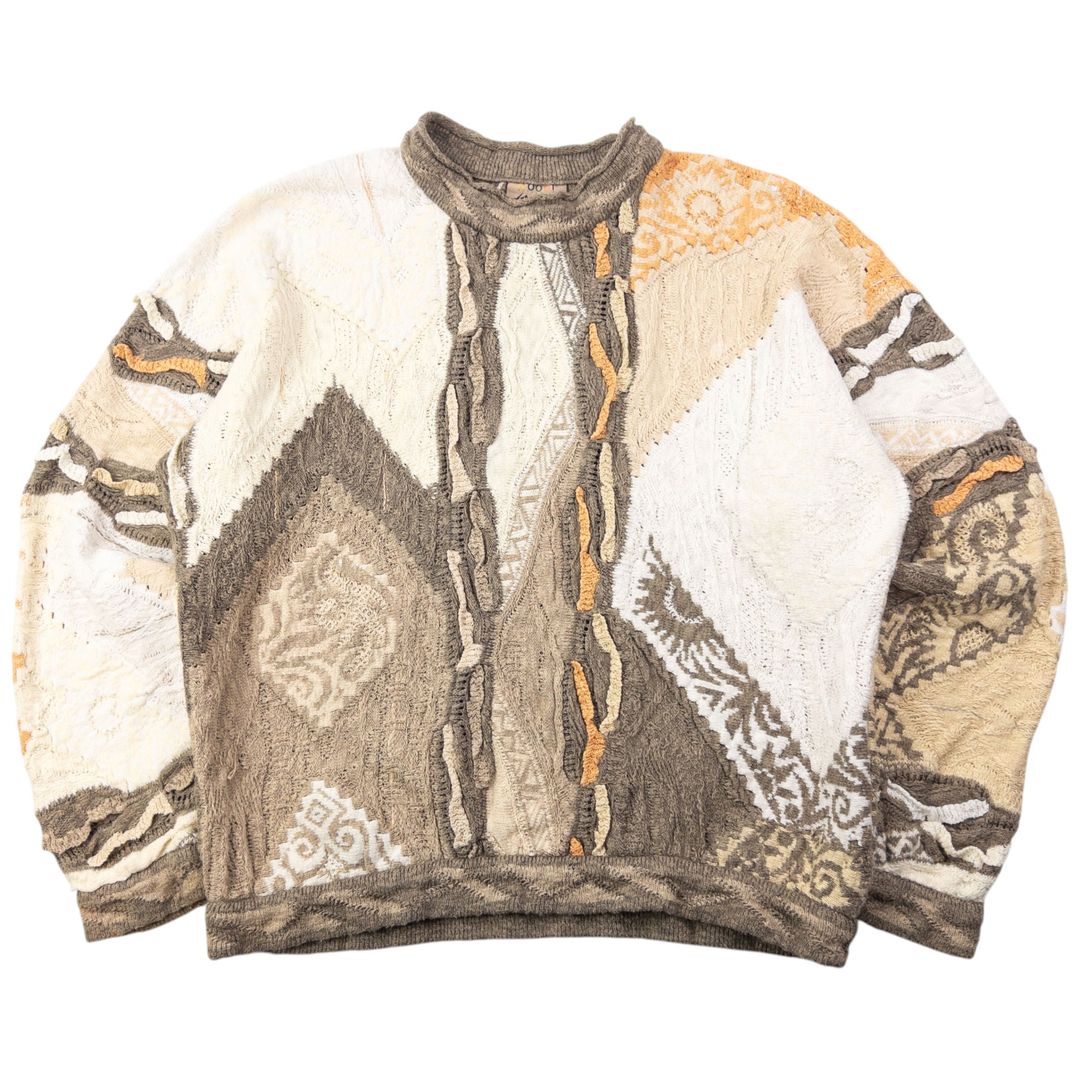 Vintage 90s Coogi Knit Jumper Size M by VINTAGE in size M from KNITWEAR category