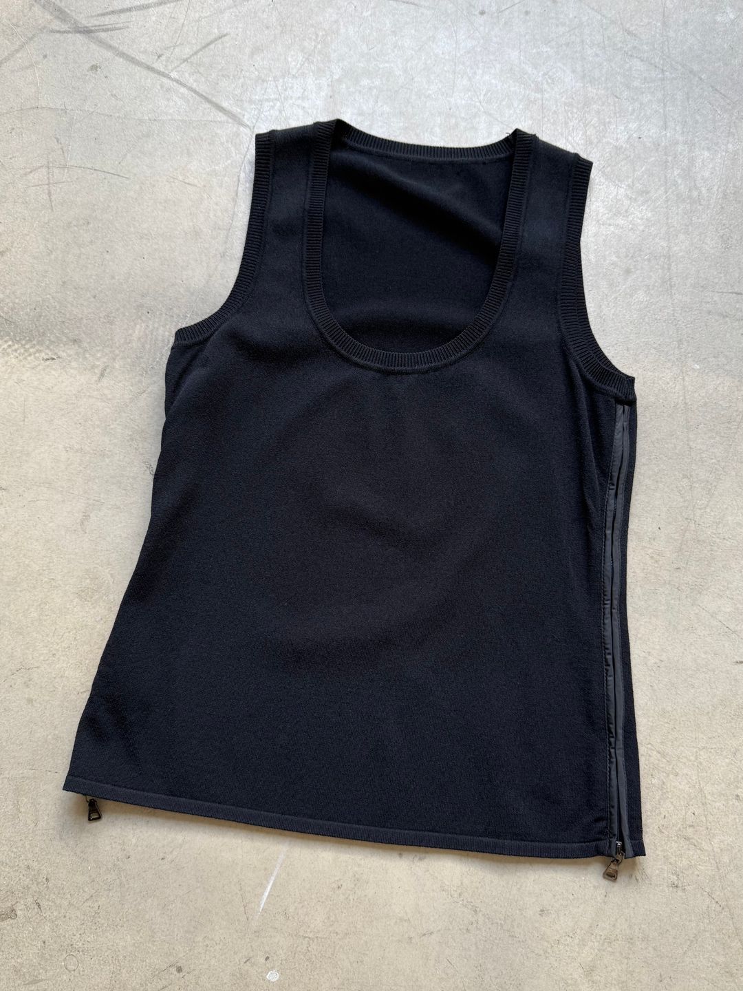 Prada Sport Side-Zip Vest by PRADA in size IT 44 from TOPS category