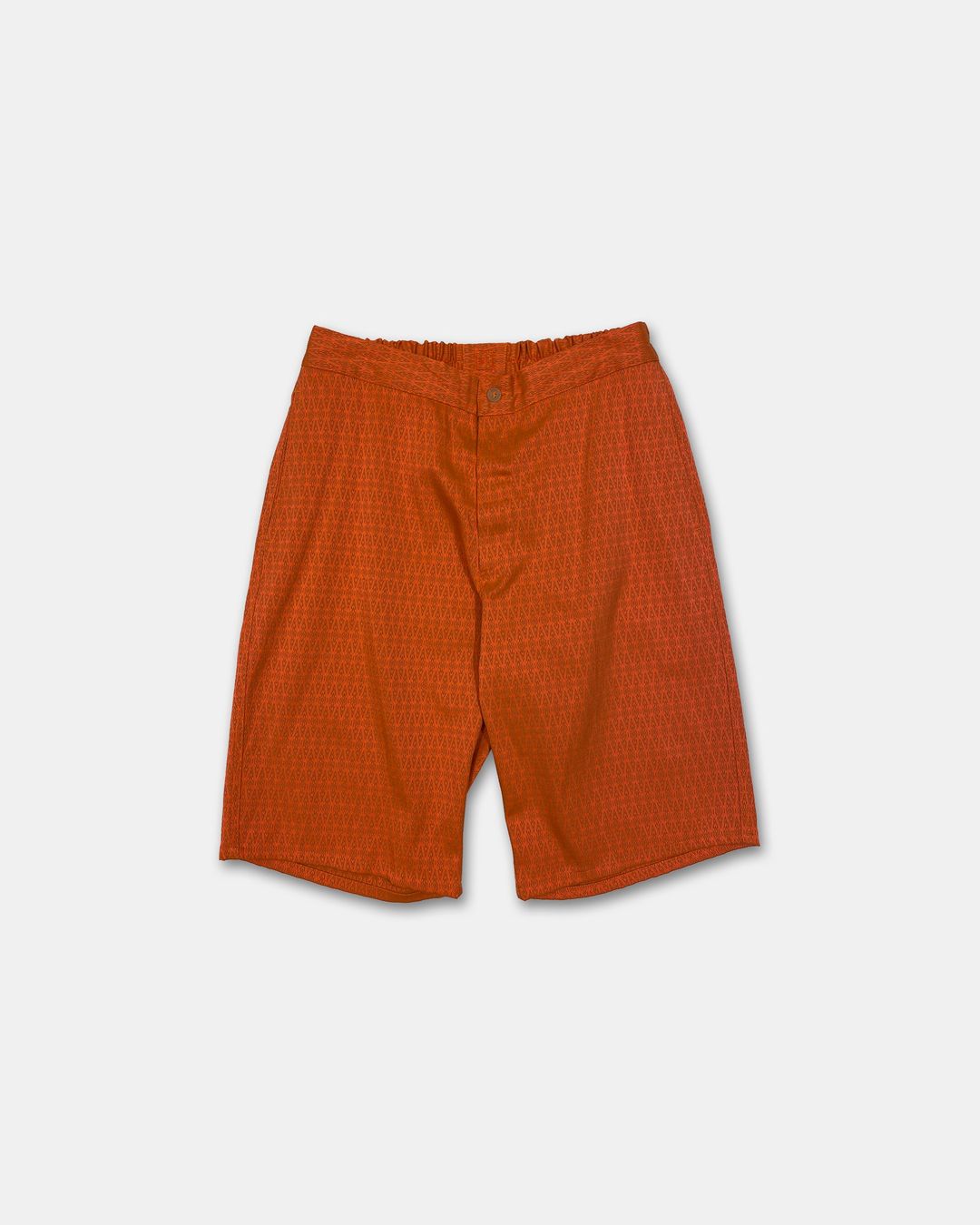 Jil Sander 1990s Pattern Shorts Orange by JIL SANDER in size M from SHORTS category
