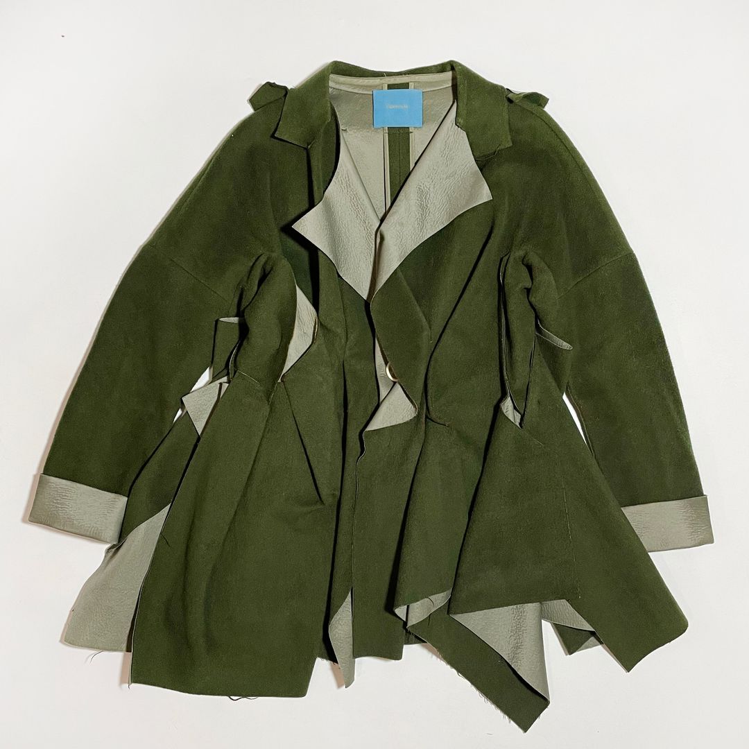 Undercover FW 2017 Asymmetric Utility Coat by UNDERCOVER in size XS from COATS & JACKETS category