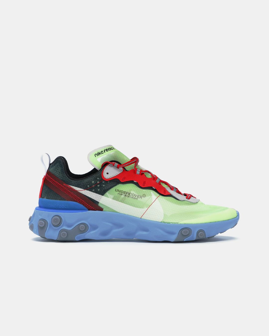 Undercover x Nike 2018 React Element 87 Sneaker Volt by Undercover x Nike in size EU 41 from SHOES category