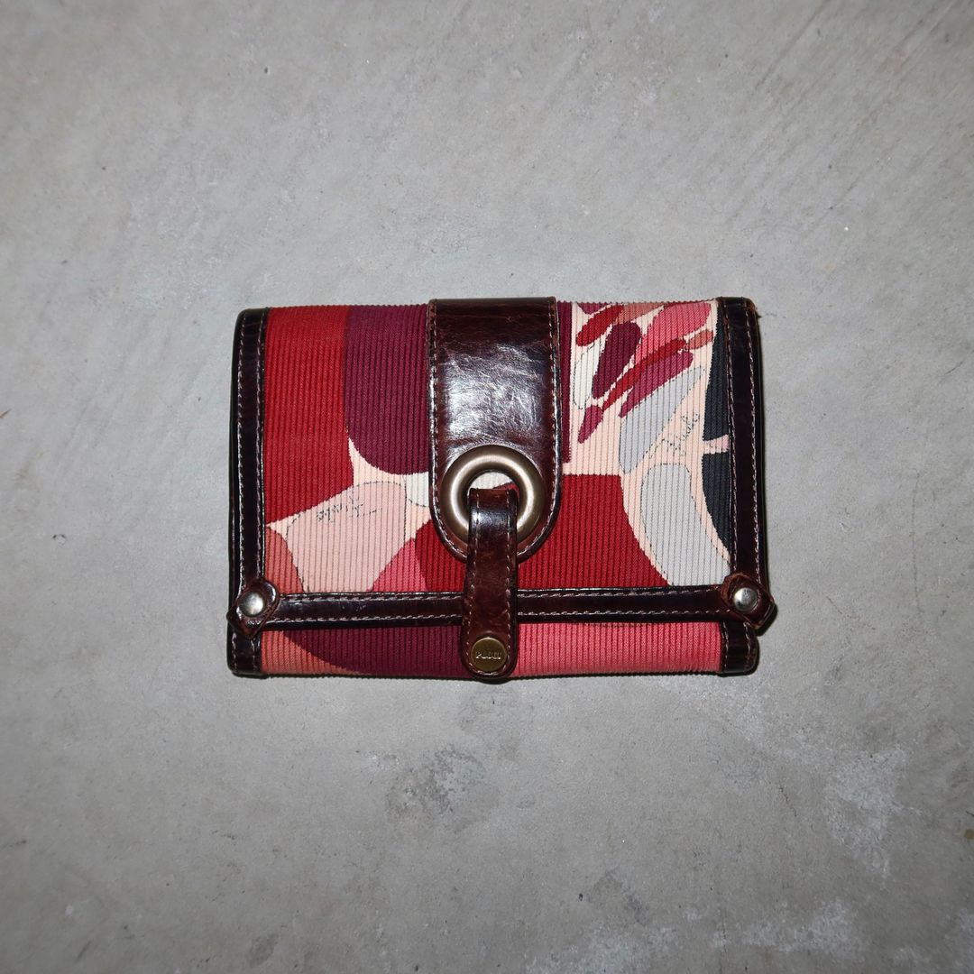 Emilio Pucci Corduroy Wallet by Emilio Pucci in size ONE SIZE from BAGS category