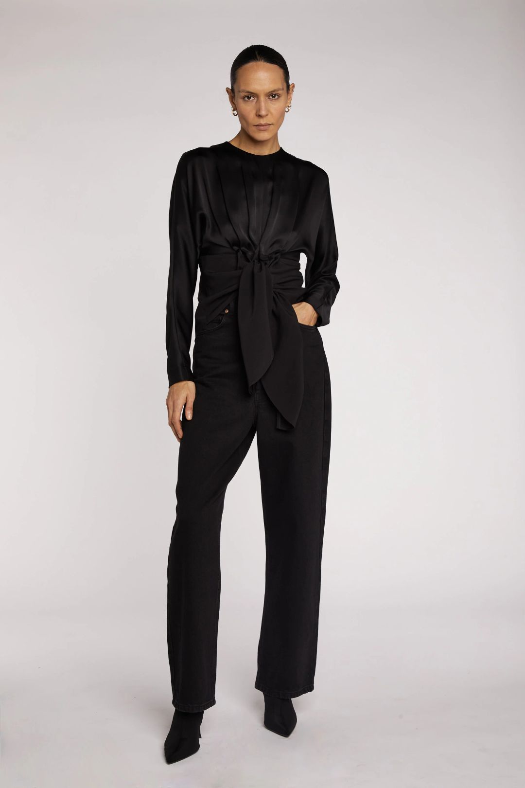 Céline Phoebe Philo Era Silk Top by Phoebe Philo in size FR 36 from TOPS category