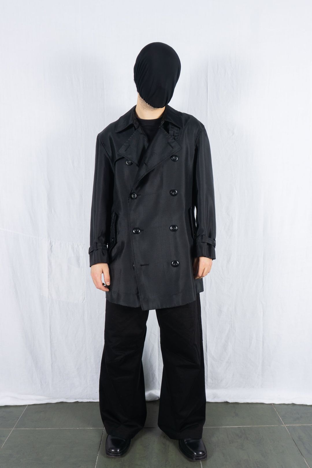 Issey Miyake Men A/W 1997 trench coat by ISSEY MIYAKE in size L from COATS & JACKETS category