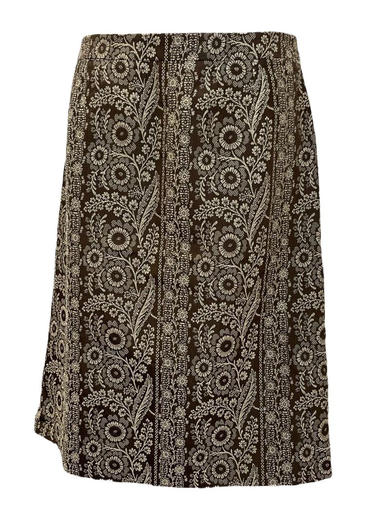 Celine Silk Blend Floral Skirt by CÉLINE in size AU/UK 8 from SKIRTS category