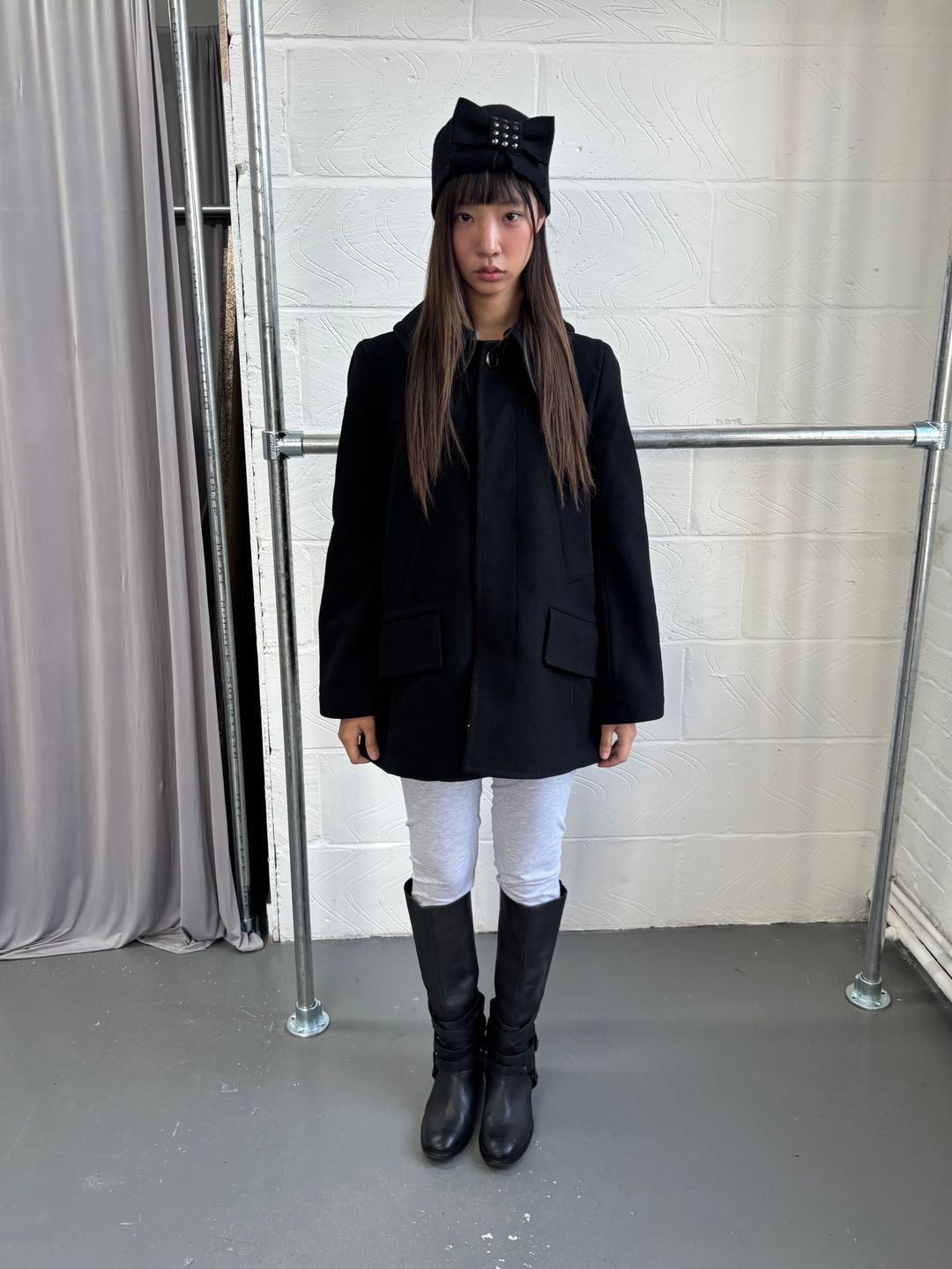 ZUCCA BOXY PEA COAT by MEIWAI LIMITED in size XS from COATS & JACKETS category