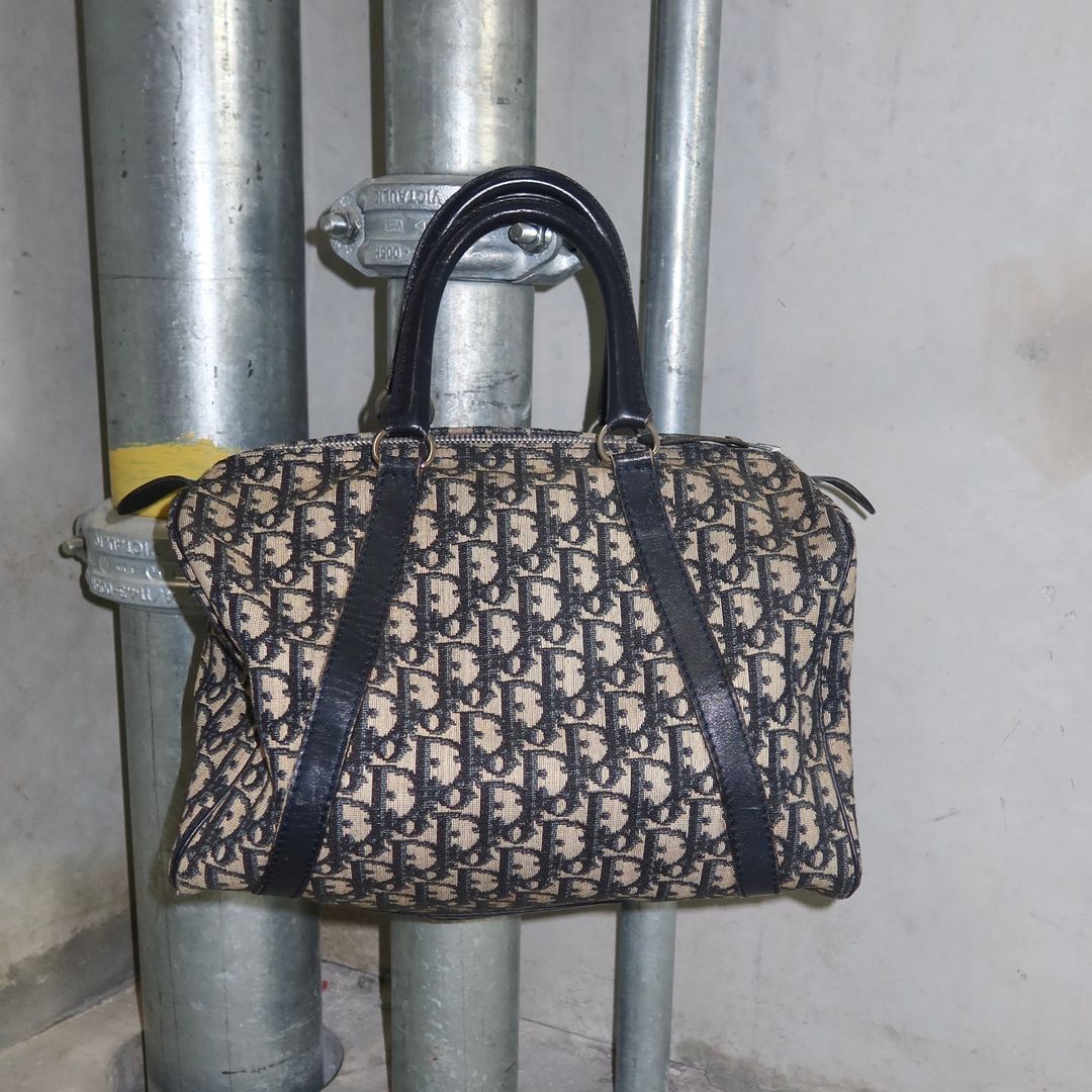 Dior Trotter Print Boston Bag by Christian Dior in size ONE SIZE from BAGS category