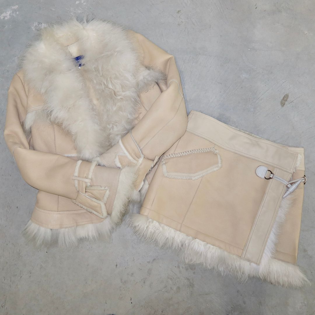 Burberry Shearling Skirt by BURBERRY in size FR 38 from SUITS category