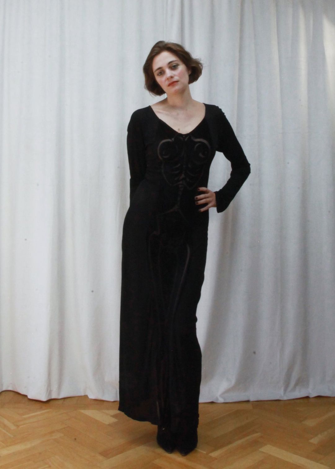 Kaat Tilley (Escape) skeleton dress, 1990’s by KAAT TILLEY in size M from DRESSES category