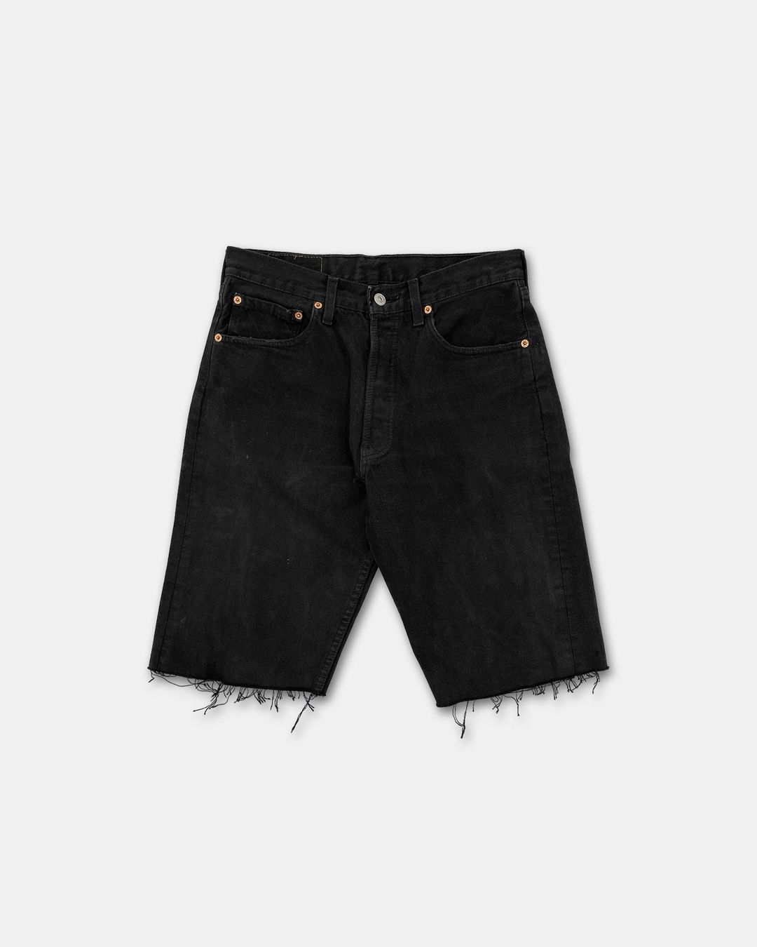Levis 1990s 501 Denim Shorts Black by Levis in size W31 from DENIM category