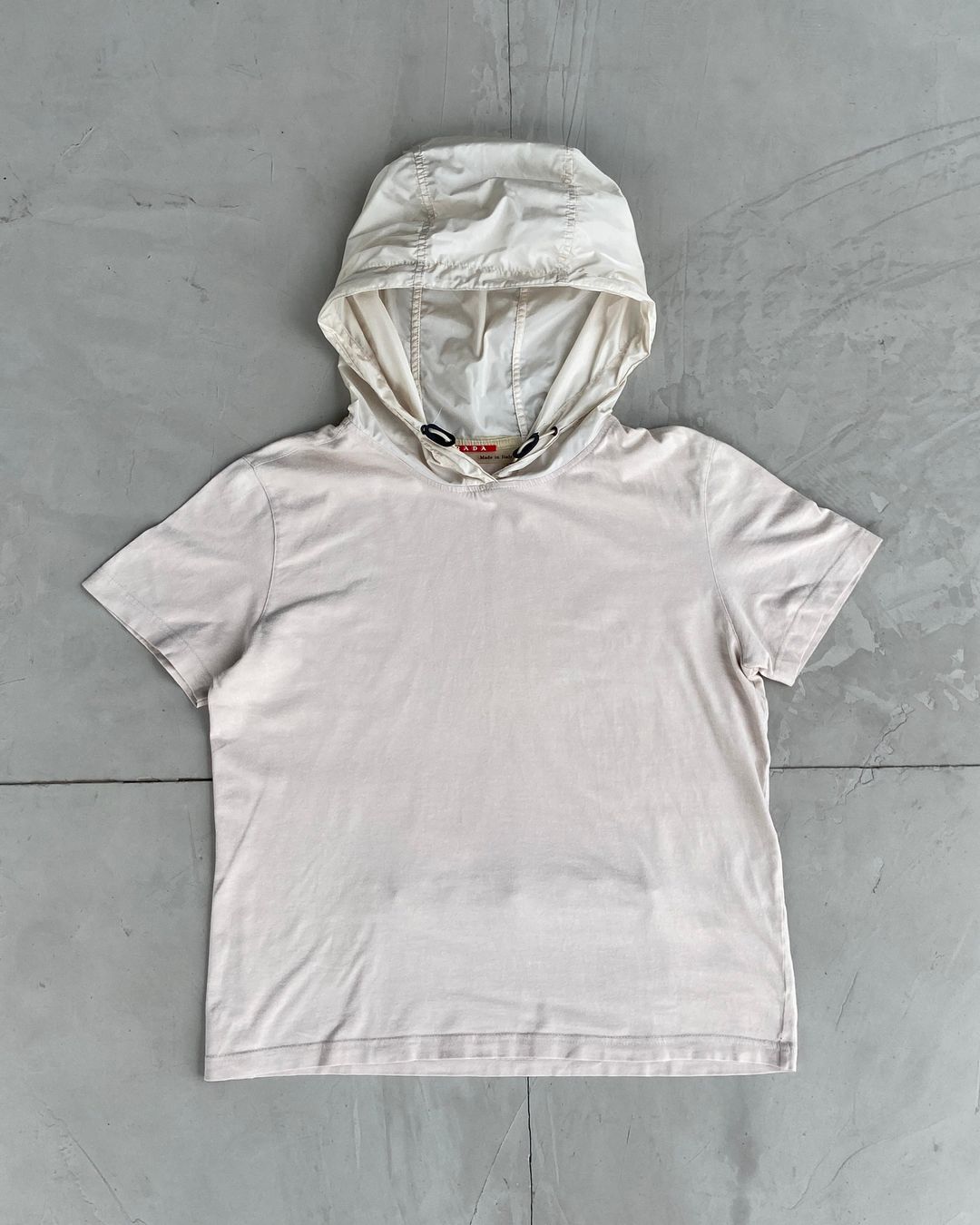 PRADA SPORT SS1999 HOODED ZIP-UP TOP - S by PRADA in size S from TOPS category