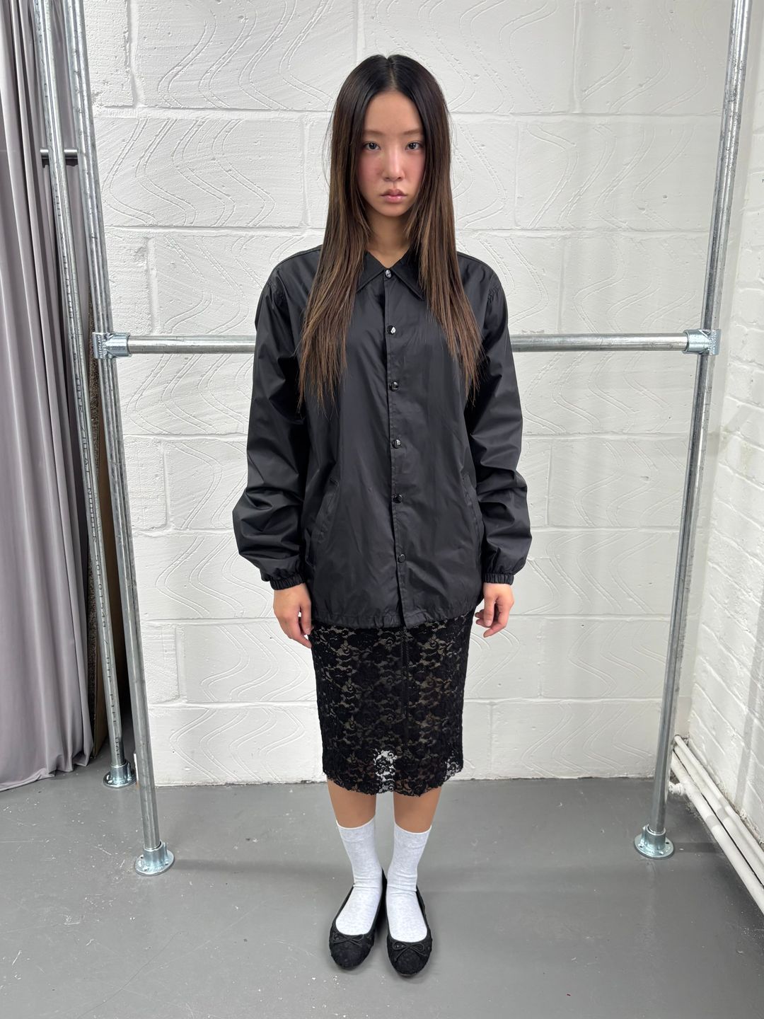CDG SS18 WINDBREAKER JACKET by Comme des Garçons in size XS from COATS & JACKETS category
