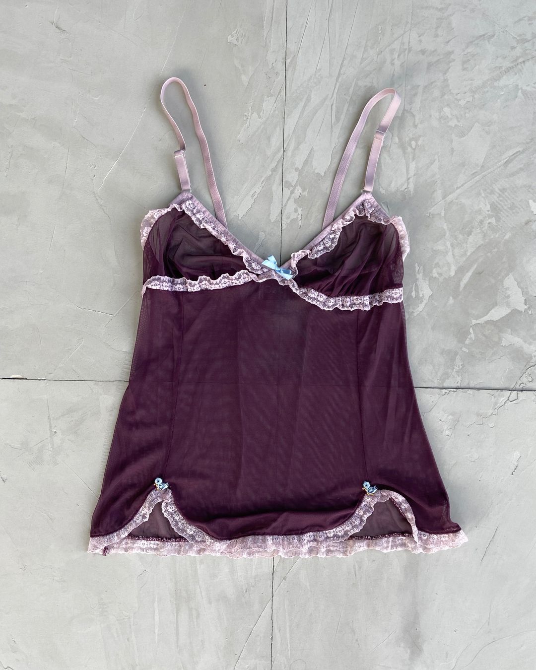 DOLCE & GABBANA D&G LINGERIE LACE VEST TOP - S/M by DOLCE & GABBANA in size S from TOPS category