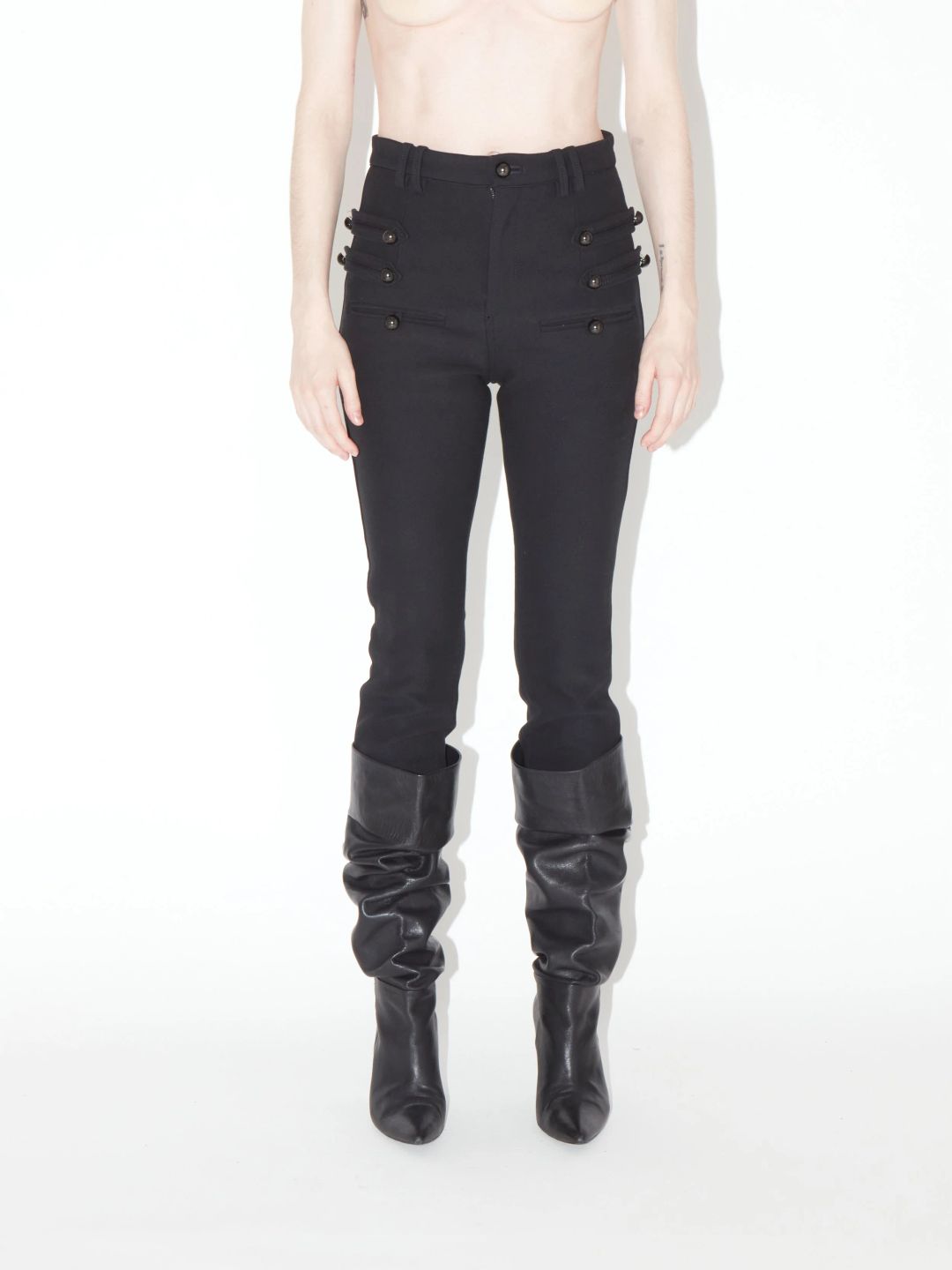 isabel marant tailored skinny trouser by ISABEL MARANT in size FR 38 from TROUSERS category