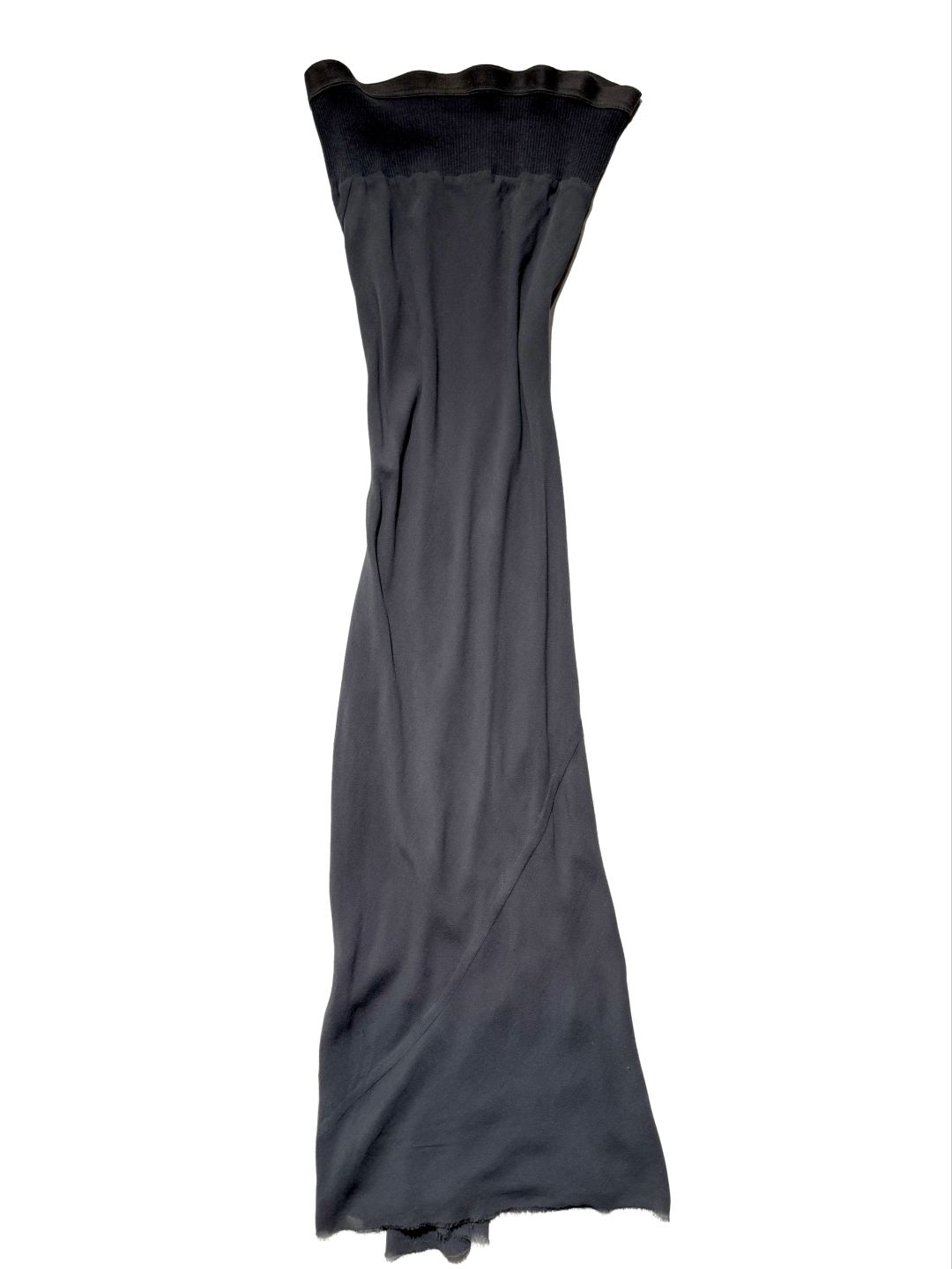 Rick Owens SS 2006 Tungsten Draped Silk Mermaid Skirt by RICK OWENS in size IT 40 from SKIRTS category