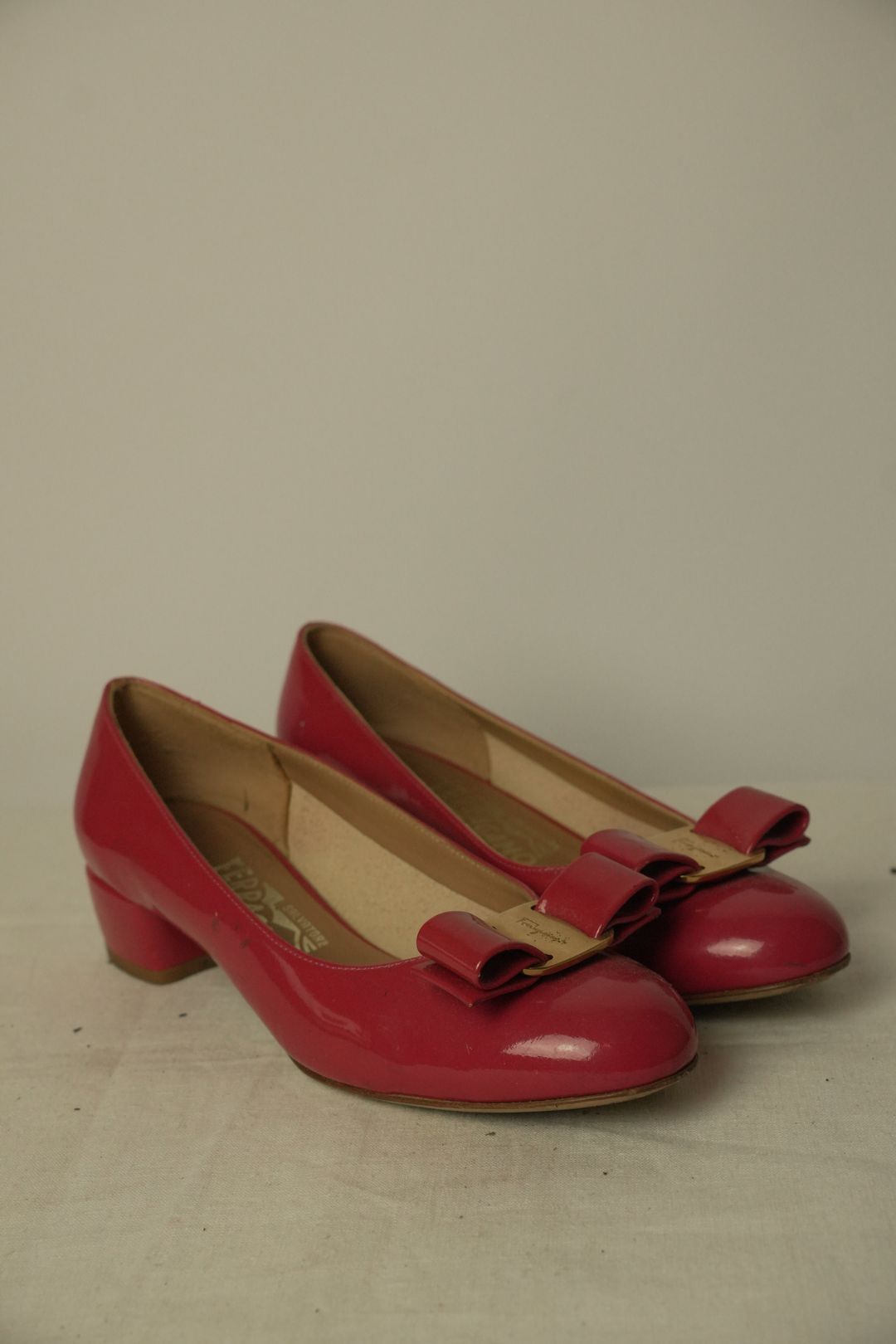 Salvatore Ferragamo Fuschia Pink Pumps by FERRAGAMO in size ONE SIZE from SHOES category