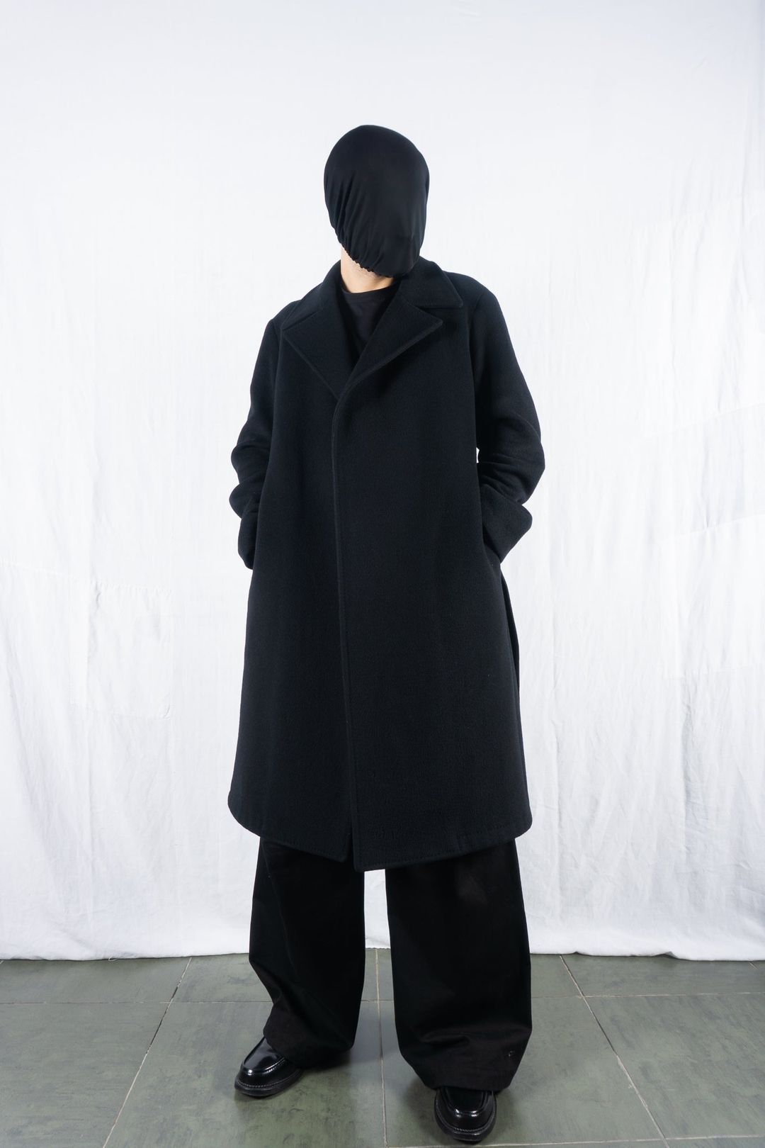Masakï Matsushïma Couturier 2000s wool cashmere overcoat by MASAKI MATSUSHIMA in size L from COATS & JACKETS category