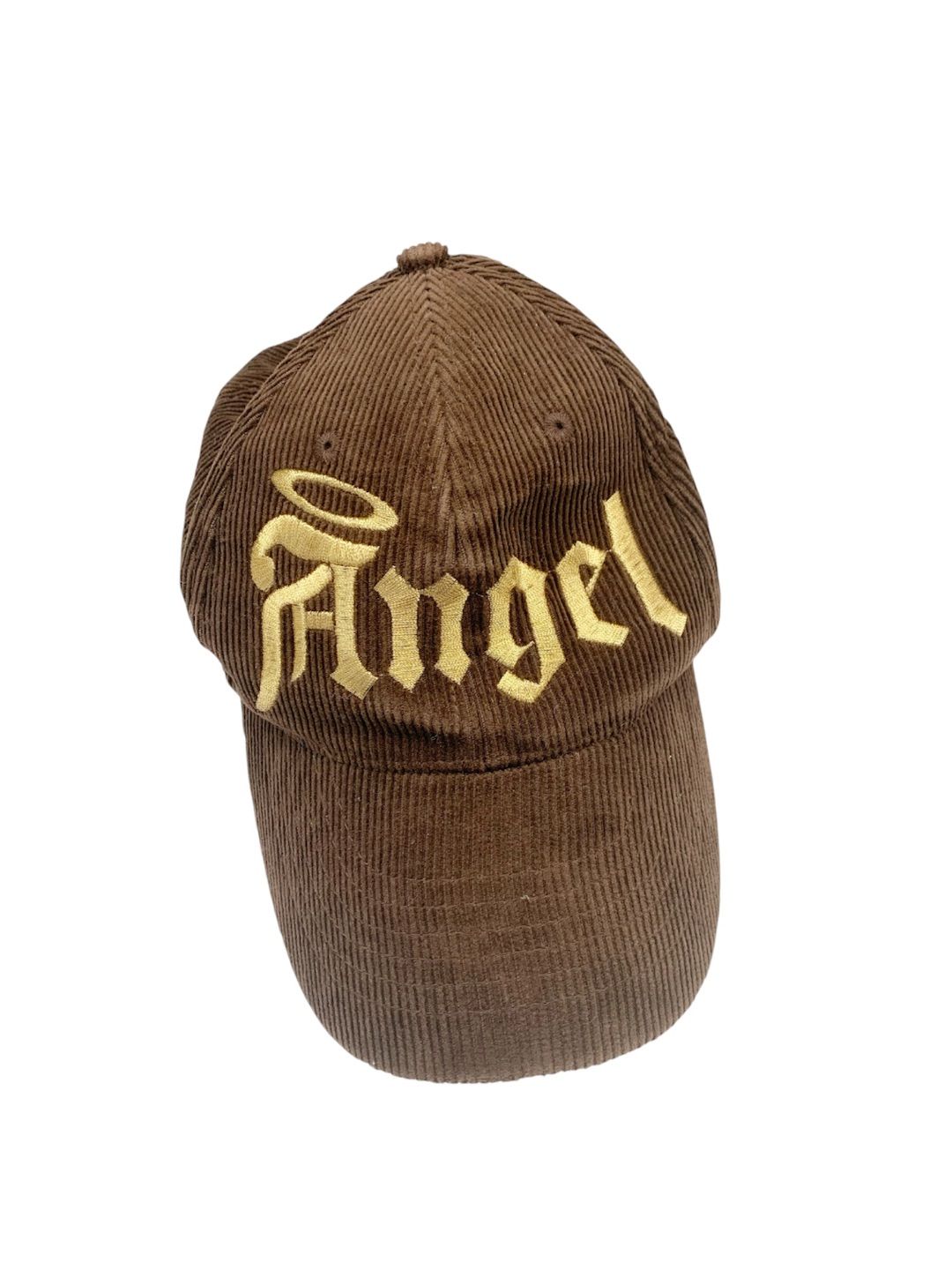 Dsquared2 FW 2005 Angel cap in brown corduroy by DSQUARED2 in size ONE SIZE from ACCESSORIES category