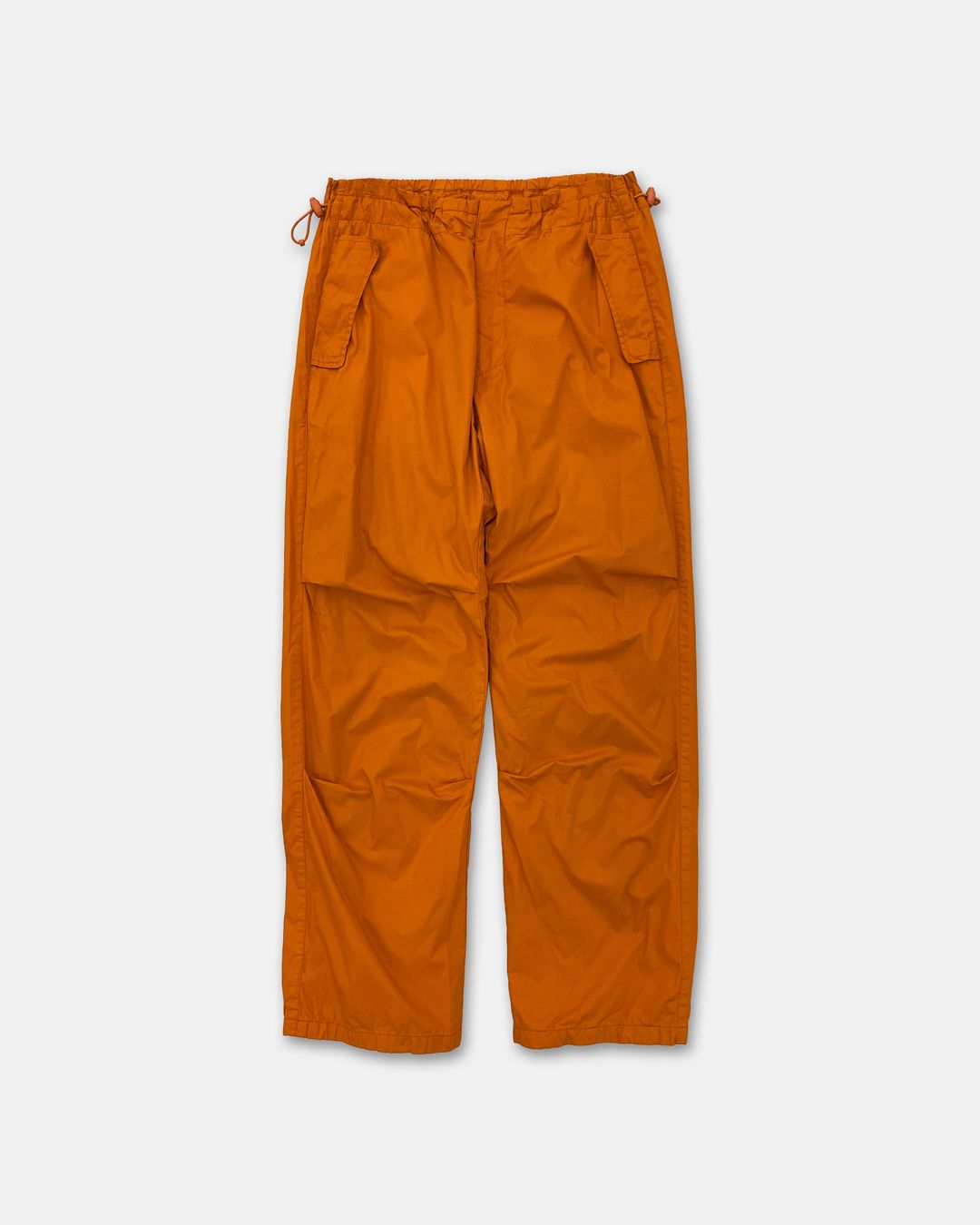 Diesel 2000s Padded Parachute Pants Orange by Diesel in size XXL from TROUSERS category