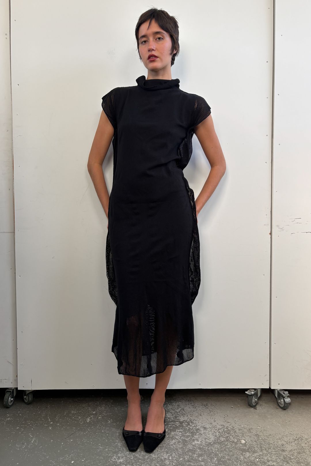 FETE DROP WAIST DRESS by ISSEY MIYAKE in size AU/UK 8 from DRESSES category