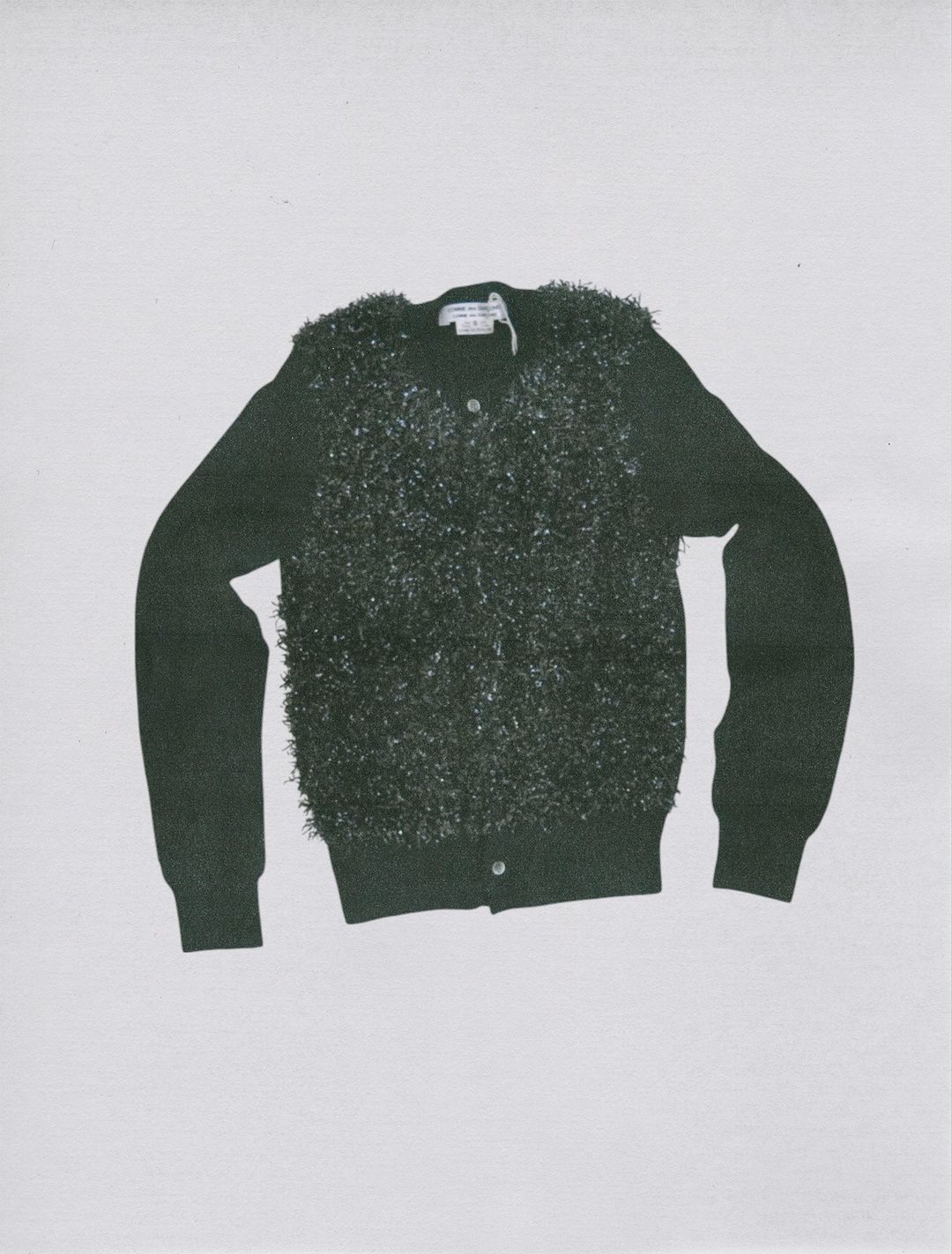 Comme Des Garçons Tinsel Cardigan by Comme des Garçons in size S from KNITWEAR category