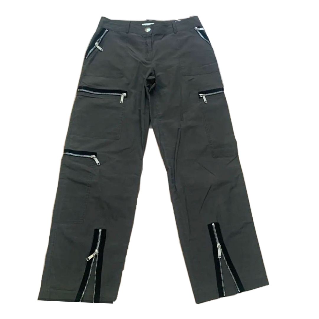 Celine Motor Zip Cargo Wide Leg Pants by CÉLINE in size S from TROUSERS category