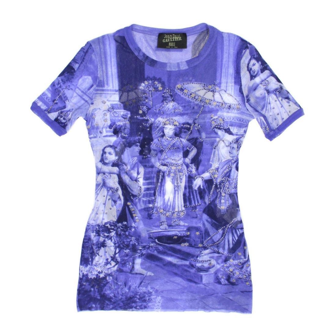 JEAN PAUL GAULTIER S/S 1998 MESH T-SHIRT by JEAN PAUL GAULTIER in size M from TOPS category